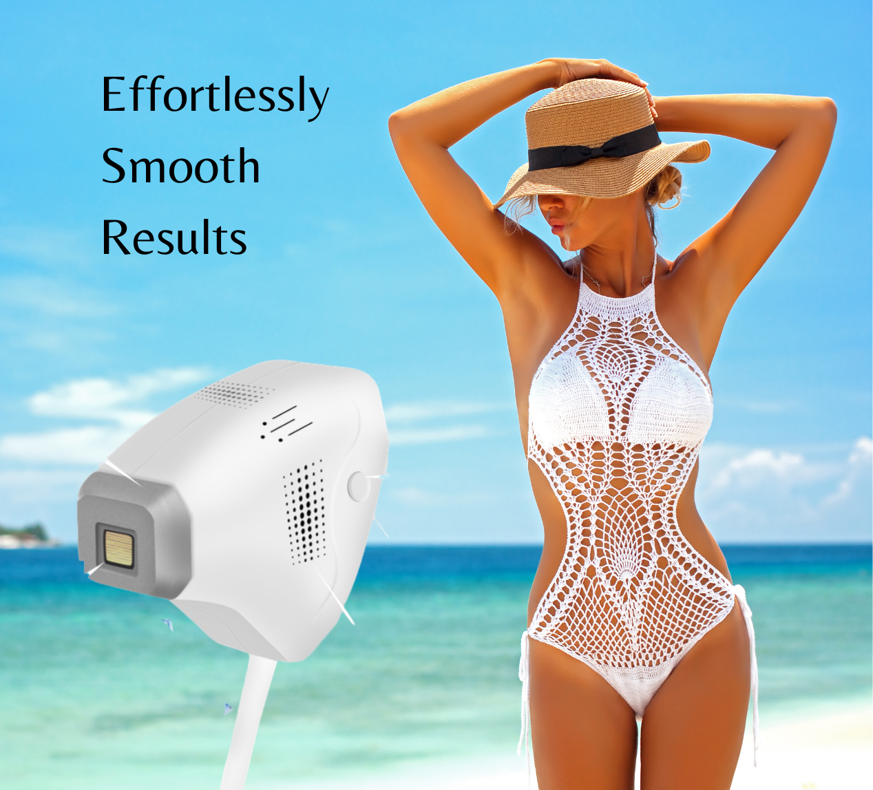 Upgraded Elite Smooth Hair Removal Diode Laser Mini