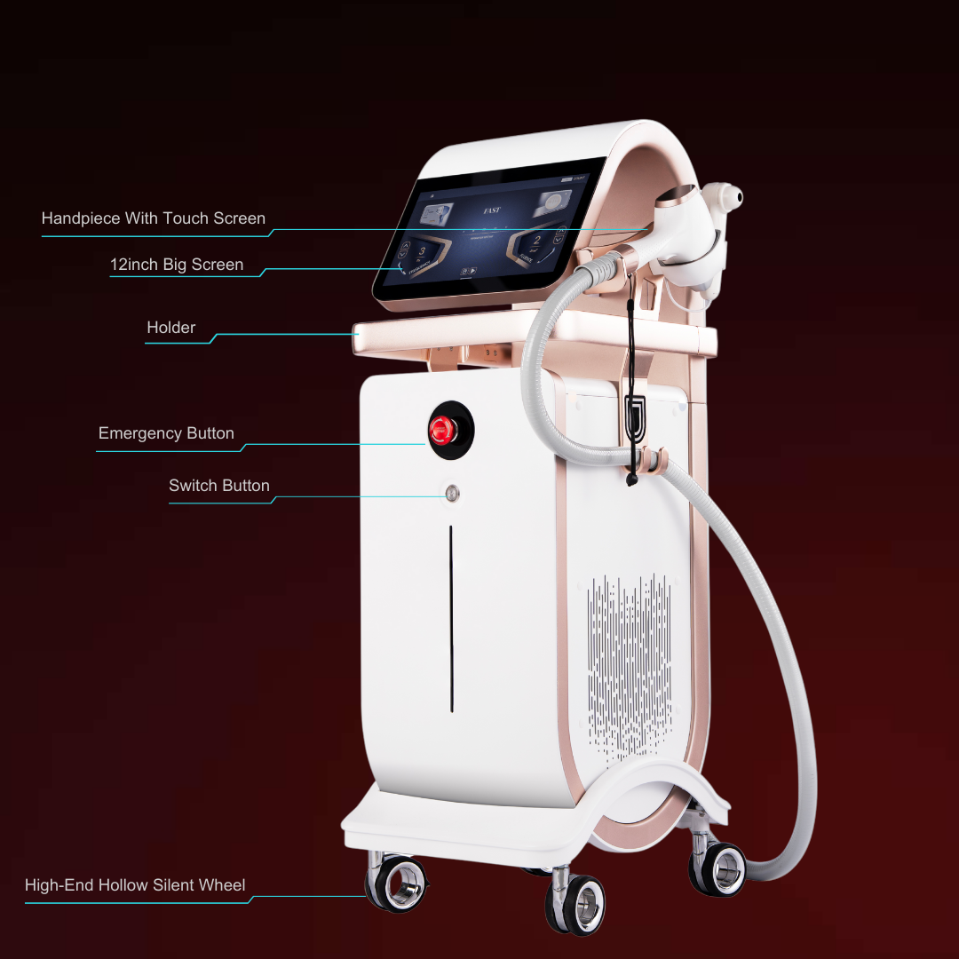 InviSmooth® Paradise Diode Laser (4 Wavelengths, 3-4 Flexible Spot Sizes)