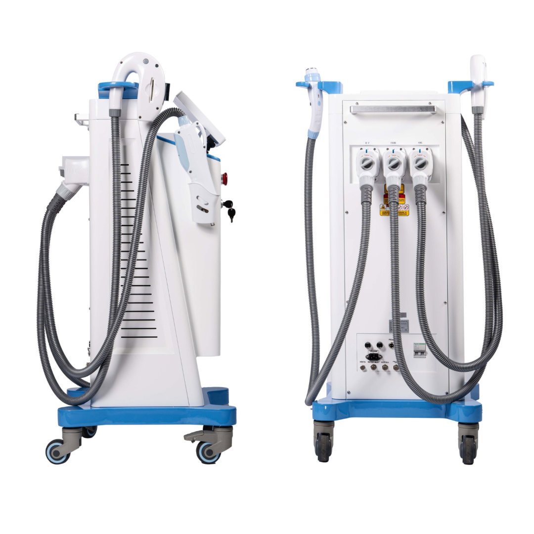 Myriad 4 in 1 Multi-functional Laser with ND YAG + SHR + E-Light + RF