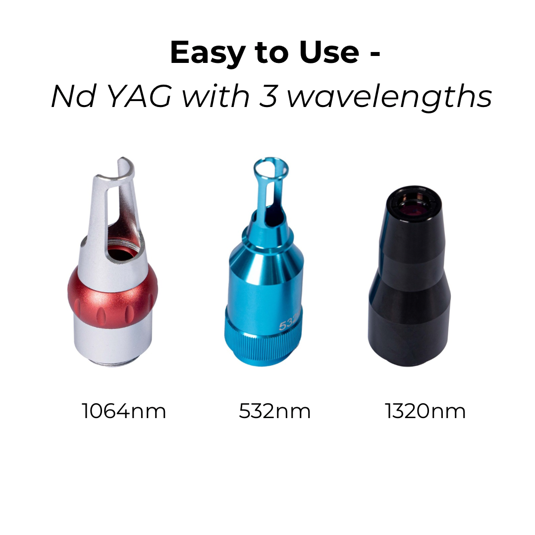 Myriad 4 in 1 Multi-functional Laser with ND YAG + SHR + E-Light + RF
